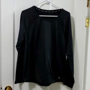 RBX black long-sleeved active top